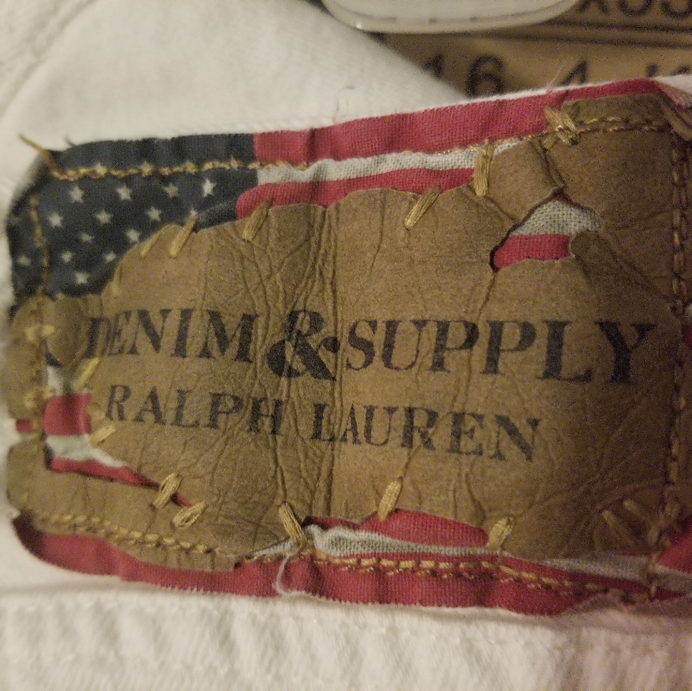Ralph Lauren Denim & Supply men's white jeans - Picture 10 of 12
